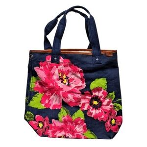 Like New! Abercrombie Floral Tote Bag
